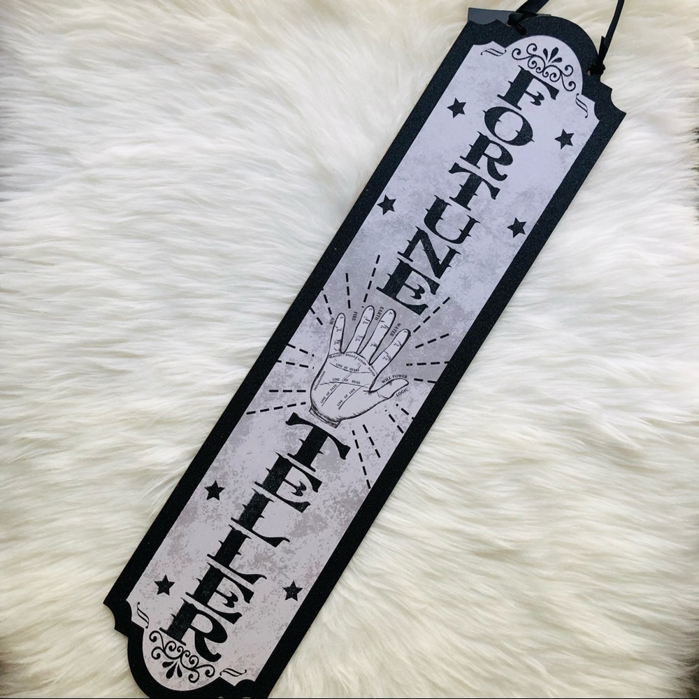 Halloween Fortune Teller Sign
